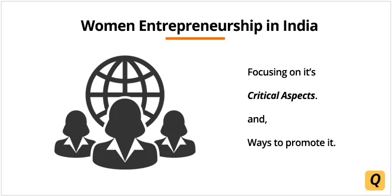 Women Entrepreneurship in India 